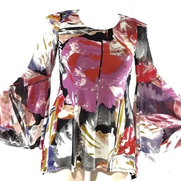 NWT Colorful Cupio Bohemian Top - Picture 12 of 12